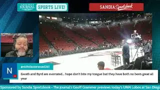 ABQJournal Sports Live! PREGAME FROM VIEJAS ARENA • UNM Lobos at San Diego State Aztecs