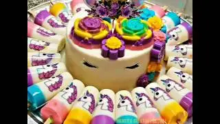 PALETAS GELATINA UNICORNIO DE LECHE CONDENSADA DESDE CERO, GELAPALETAS UNICORNIO🦄🦄🦄🦄