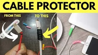 Charging Cable Protector  & Best Charger Cable Protector Spring For all Phone Charger and Computer