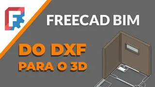 Do DXF para Modelagem 3D no FreeCAD