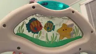 Fisher Price Aquarium Bouncer  Baby POV (2 songs) 