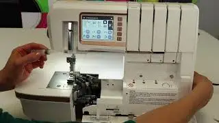 Чистка, смазка и обслуживание Husqvarna Viking Amber Air S600 Serger 20