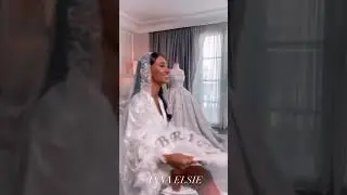Inna Elsie Bridal robe Sophia #bridal #weddingdress #bridalrobe