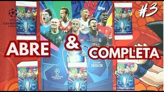 ABRE & COMPLETA #3 ALBUM CHAMPIONS LEAGUE DA TOPPS