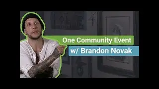 One Community One Concern Event With Brandon Novak