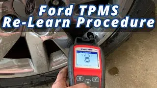 Процедура повторной настройки системы TPMS Ford &mdash; Edge 2011 года
