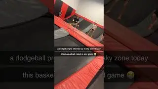 National Dodgeball League Superstar #colejernstedt #skyzone #shorts