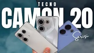 TECNO CAMON 20 Serisi Ofiste! | Üçlü Kutu Açılımı