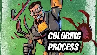 Gordon Freeman &mdash; Coloring Process