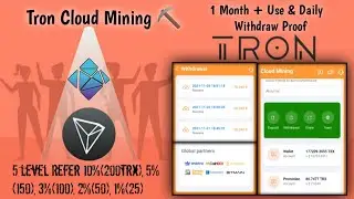 Tron Cloud Mining | How to Withdraw from Tron Cloud Mining | Diwali Gift for You #troncloudmining