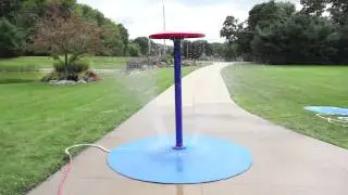 My Portable Splash Pad Umbrella with 71/2' Splash Pad Platform