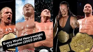 Every World Heavyweight Championship (2002-2013) Full Verison
