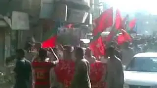 March 27 Black day for Baloch Nation . BNF rally Lyari Karachi      (Independent Balochistan