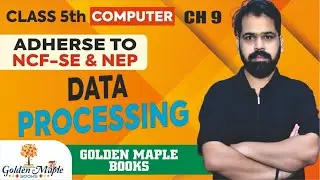Log In Computer | CH-9 | Data Processing | Class-5 | Golden Maple Books