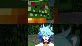 FIGHTING DE NAGA BOSS FROM TWILIGHT FOREST MOD #vtuber #vtuberen #shorts #vtuberminecraft #minecraft