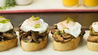 Creamy Mushroom Toasts &bull;&nbsp;Tasty