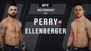 UFC 3 Gameplay - Perry Vs. Ellenberger