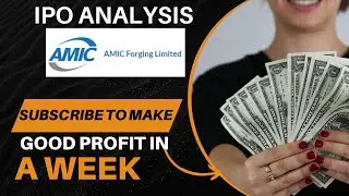 AMIC forging ipo analysis ||stock market  investment for beginner
