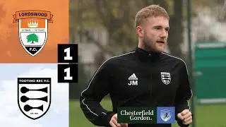 Match Highlights: Lordswood v Tooting Bec