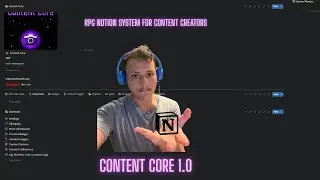 I Built a Notion RPG System for Content Creators.
