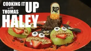 Cooking It Up  with Thomas Haley  EPISODE 16 Graveyard Brownies &Monsters with Actress Chanel Ryan