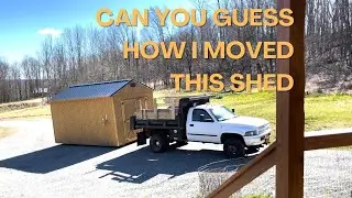 Moving Our Shed