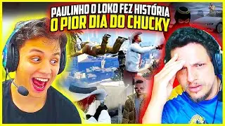CHUCKY FICOU REV0LTADO😨 PAULINHO O LOKO FEZ HISTÓRIA NA CAPITAL CITY NO GTA RP
