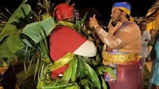 Zistoir Baldon : Bhima et Bakasoulen Kadai (Temple Maha Karly Derriere Bazar)