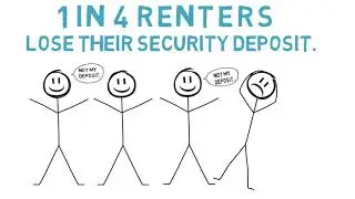 1 in 4 renters lose their security deposit!