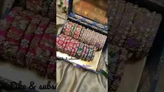 latest aari embroidery work bridal bangles