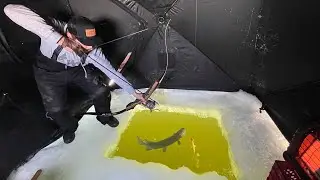 Darkhouse Bowfishing for Aggressive Pike!