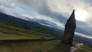 A flight around Hartshead Pike in 4 minutes  2026 01 17 FULL