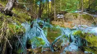 Rocky River and Small Waterfall Sounds 🌙  Hours for Sleep & Relaxation