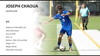 Joseph Chaoua 2025-2026 Season Highlights