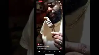 Rick Ross eating food will always be funny #explore #rickross #viral #share #hiphop #euphoria
