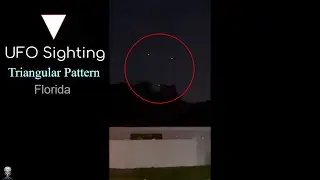Strange Triangular UFO Formation Spotted Over Boca Raton, Florida