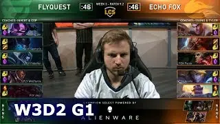 FLY vs FOX | Week 3 Day 2 S9 LCS Spring 2019 | FlyQuest vs Echo Fox W3D2