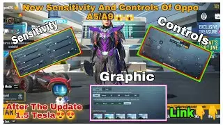 Обновление Oppo A5/A9 2020 1.5: чувствительность к нулевой отдаче Tesla 🔥 и управление в PUBG Mobile с ссылками.