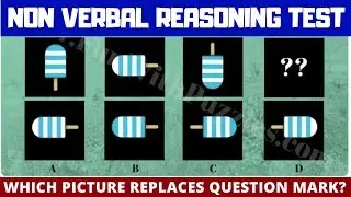 Non Verbal #Reasoning #Puzzles  | Visual #IQ Brain Test