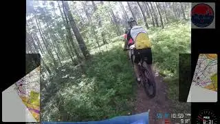 O-Ringen 2019 MTBO - Prova på Lätt Kort, Tommy Stenvi