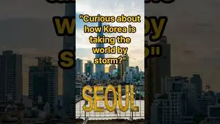 The Global Impact of Korean Pop Culture #korea