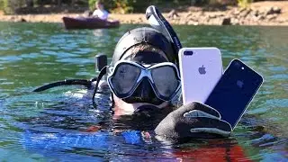 Scuba Diving With iPhone 7! How Deep Without a Case?