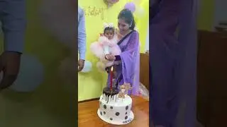 #gudda 1st Birthday celebration 🎊🥳🎉🎉 #bdayparty #bdayvlog #todayvlog #celebration 