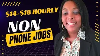Apply Quick| Earn $14-$18 Hourly| Non Phone Work From Home Jobs 2022| Hiring Now