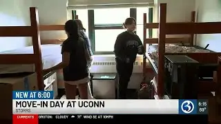 Freshmen move in at UConn