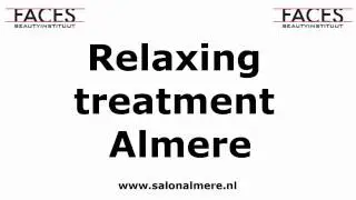 Relaxing treatment Almere