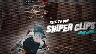 Free to use M24 sniper clips | Bgmi Sniper | 1080p 60 Fps | Extreme Colourful Graphics