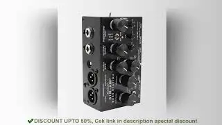 High Quality Demonfx SIM-AMP Simplifier Bass Station | Preamp Simulator, Power Amp SIM, Stereo Cab S