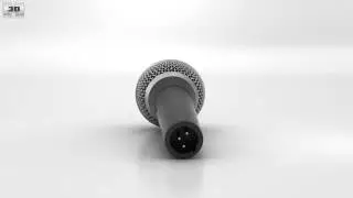 Microphone 3D model by 3DModels.org