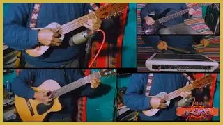 San Juanito Ponchito quenacho , quena , charango